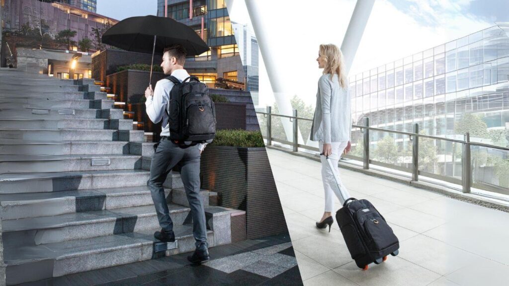 What Is a Rolling Backpack (2) Τι είναι ένα σακίδιο κύλισης